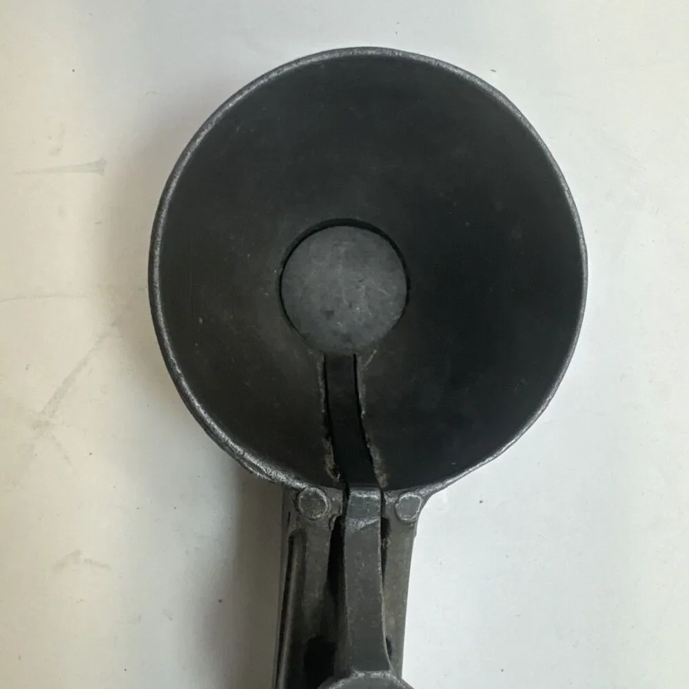 Push Button Ice Cream Scooper Cast Aluminum Metal